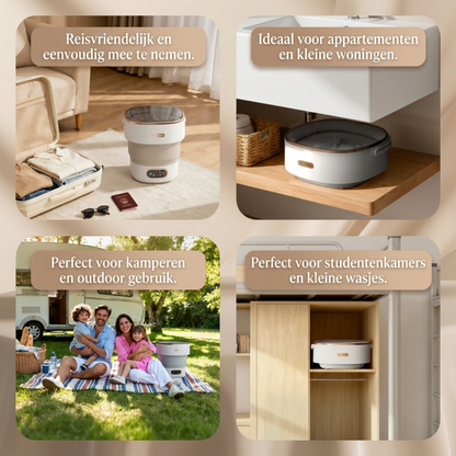 Vora Opvouwbare Camping Wasmachine